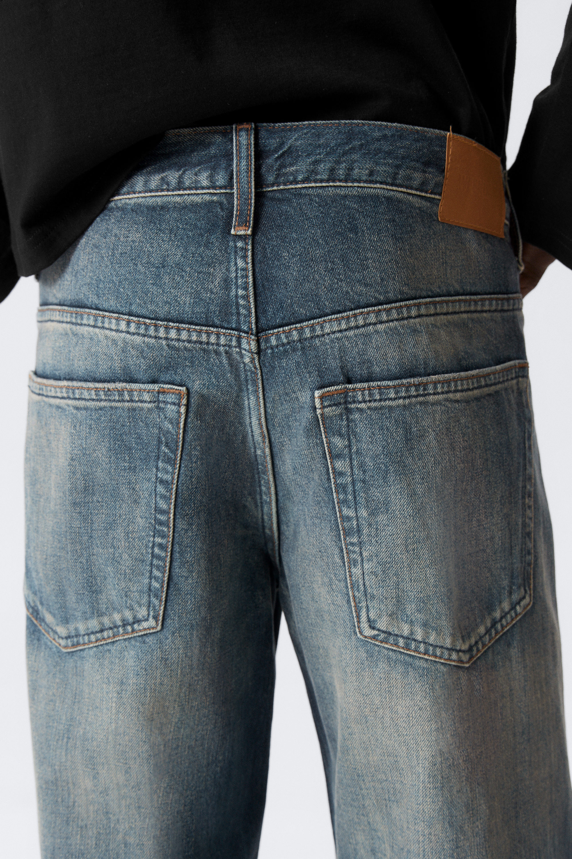 Baltic Blue - Dunkelblau - Sphere Low Waist Loose Straight Leg Jeans - 9