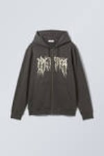 Spiky Dreamer - Standard Graphic Zip Hoodie - 0