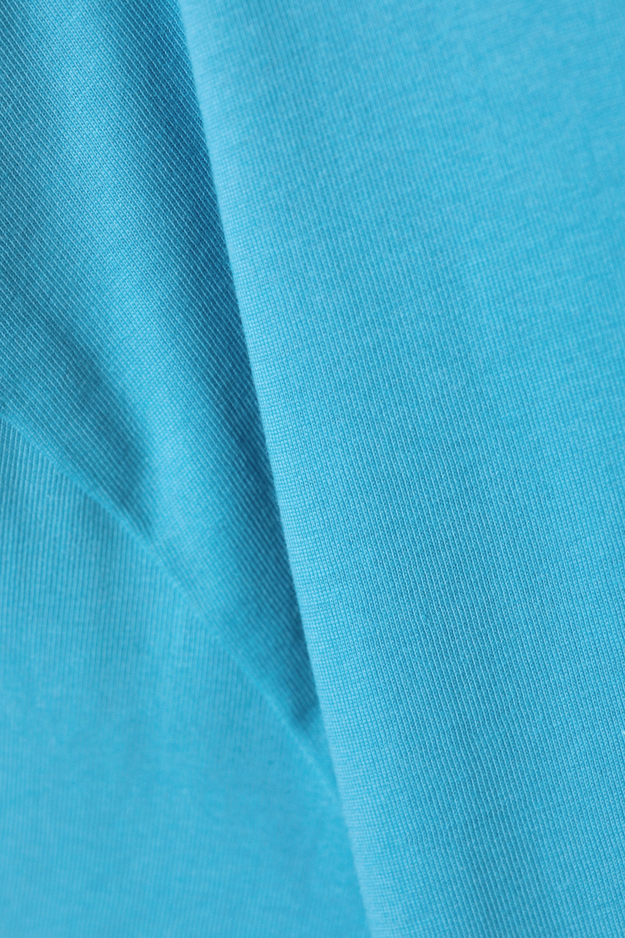 Hellblau - Schweres Oversized-T-Shirt - 1