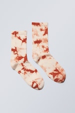 Rust Tie Dye - Sport Tie-Dye Socks - 0