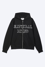 Schwarz - Mechatok - Bestickter Zip-Hoodie - 4
