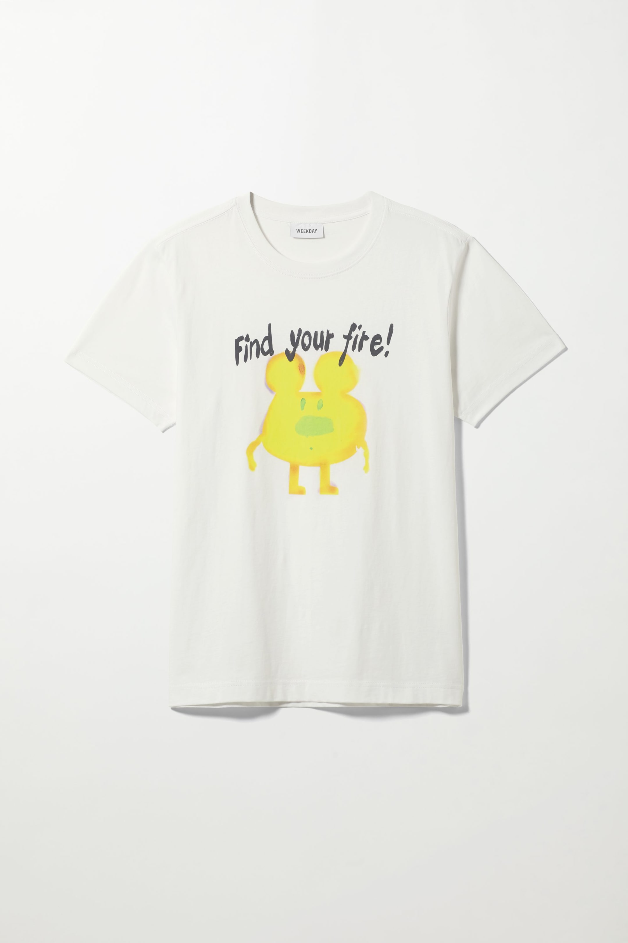 Gelbe Maus - T-Shirt mit Grafikprint - 0