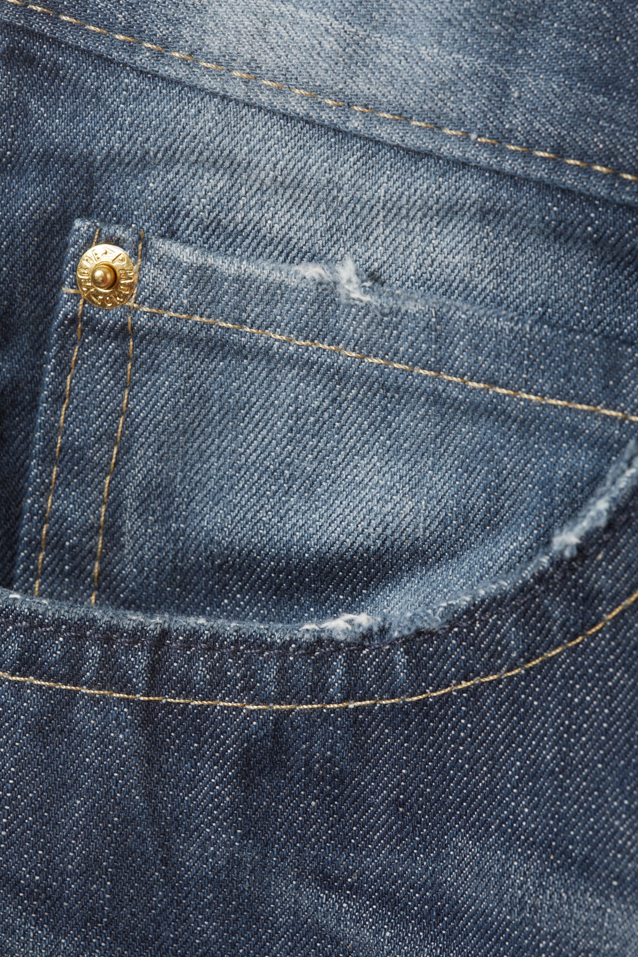 Star Blue - Rad Super Regular Waist Loose Wide Jeans - 2