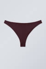 Dark Red - Brazilian Bikini Bottoms - 1