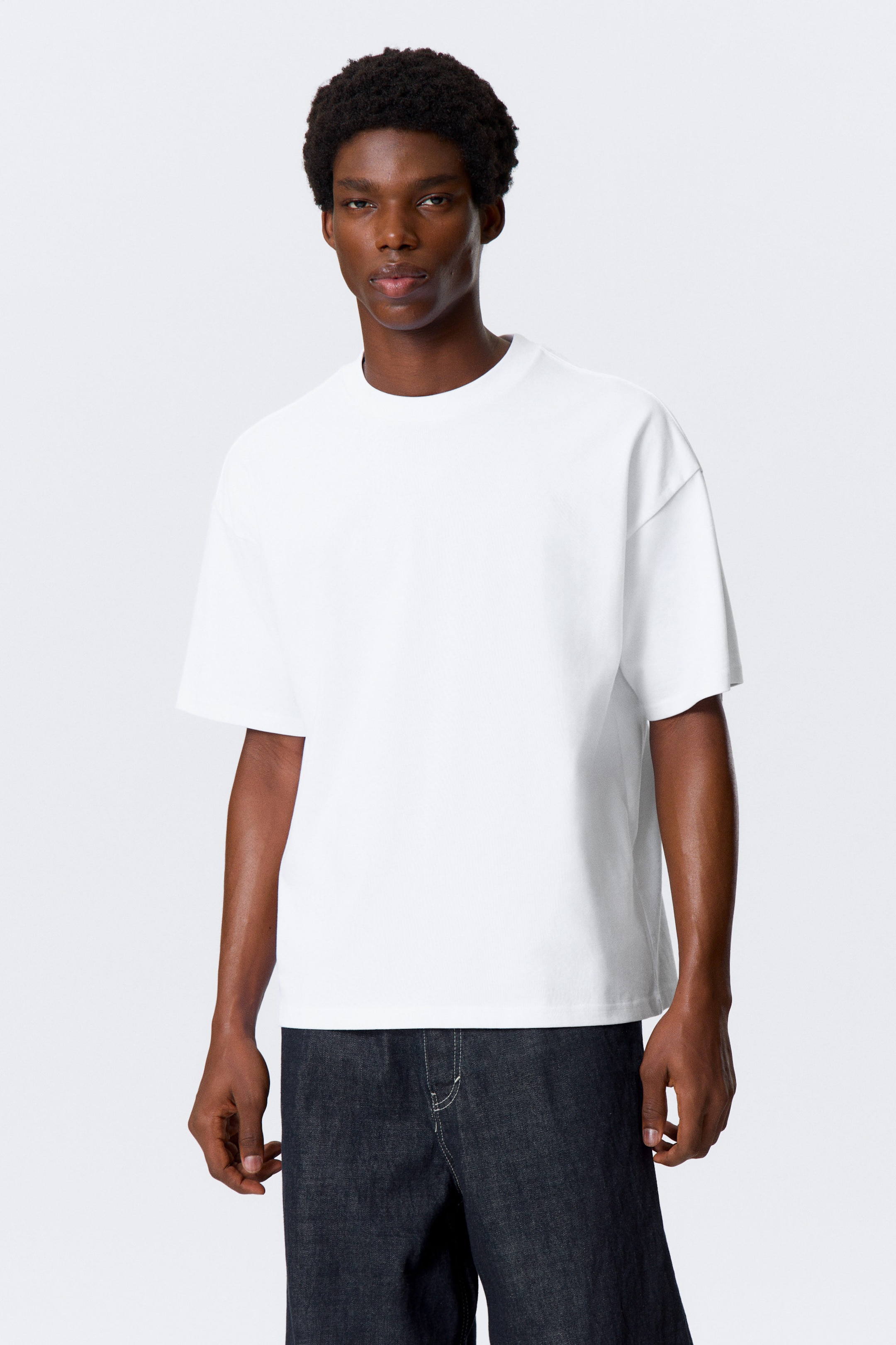 White - Classic Boxy T-shirt - 1