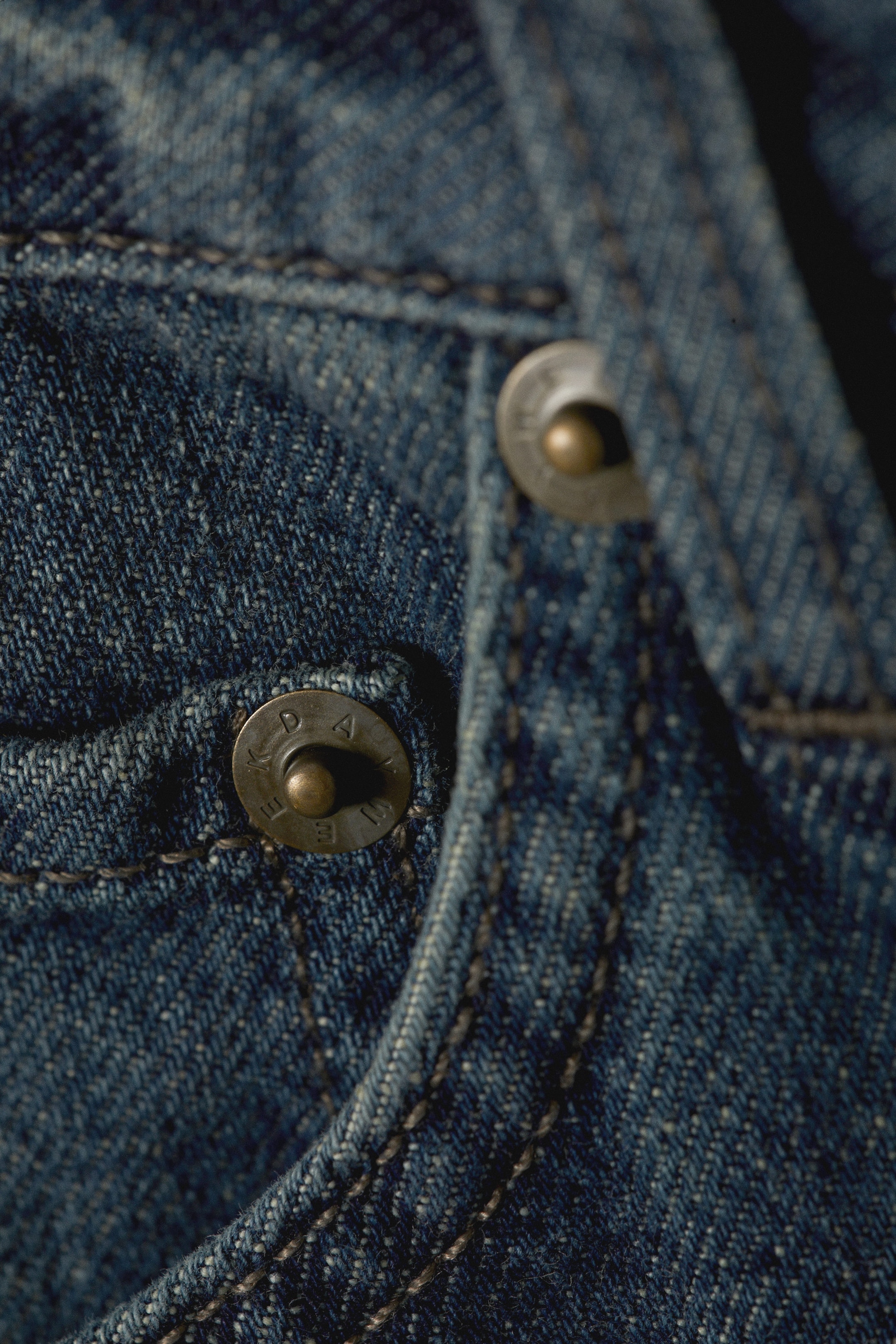 Lake Blue - Dark Blue - Ample Low Rise Loose Wide Leg Jeans - 1