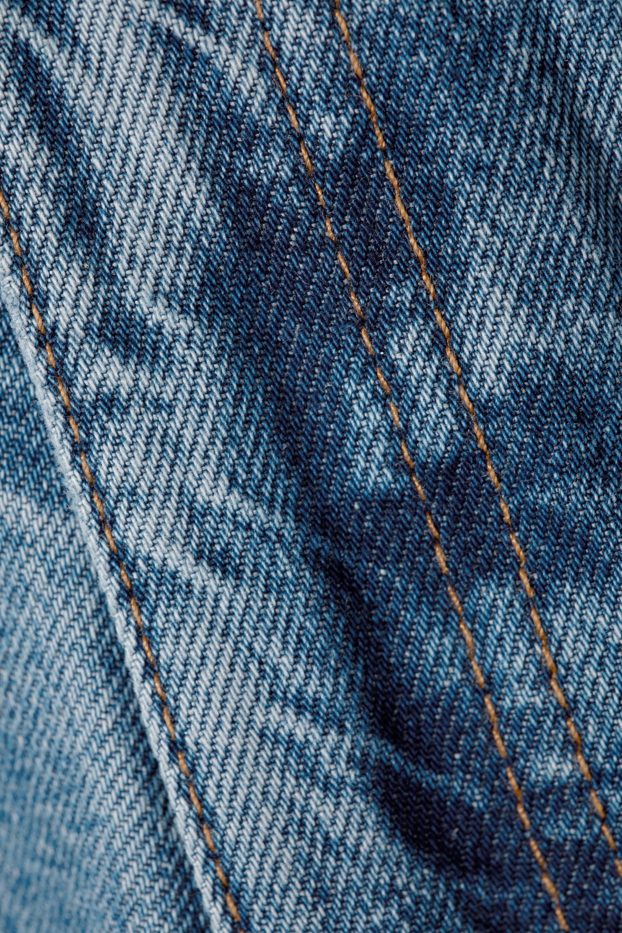 90's Blue - Jean ample jambe large taille mi-haute Rail - 1