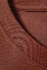 Rostbraun - Kastiges T-Shirt Perfect - 4