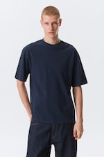 Donker marineblauw - Relaxed T-shirt - 0