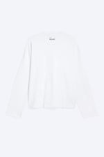 White - Oversized long-sleeved boxy - 0
