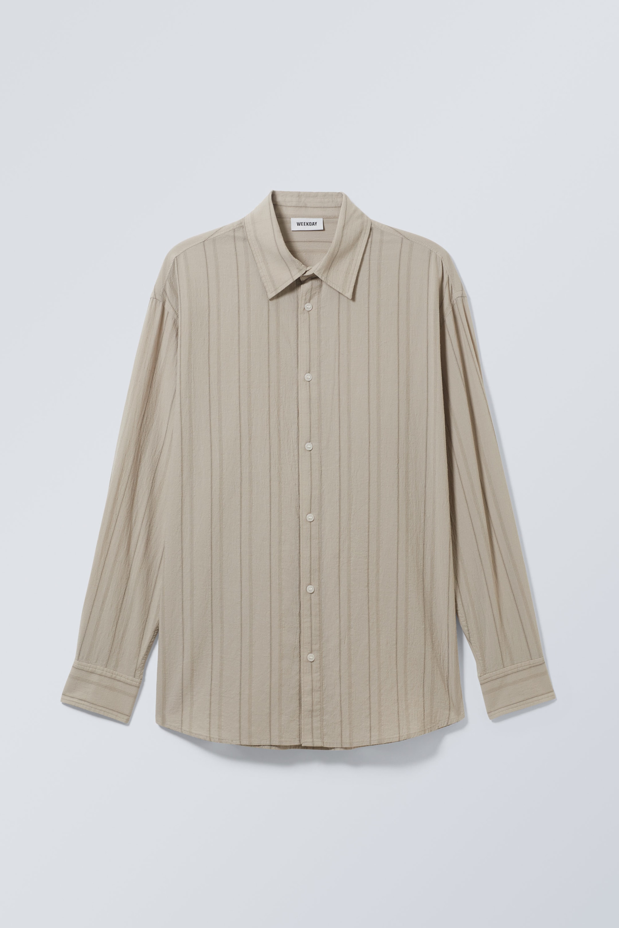 Striped Mole - Oversized Shirt - 0