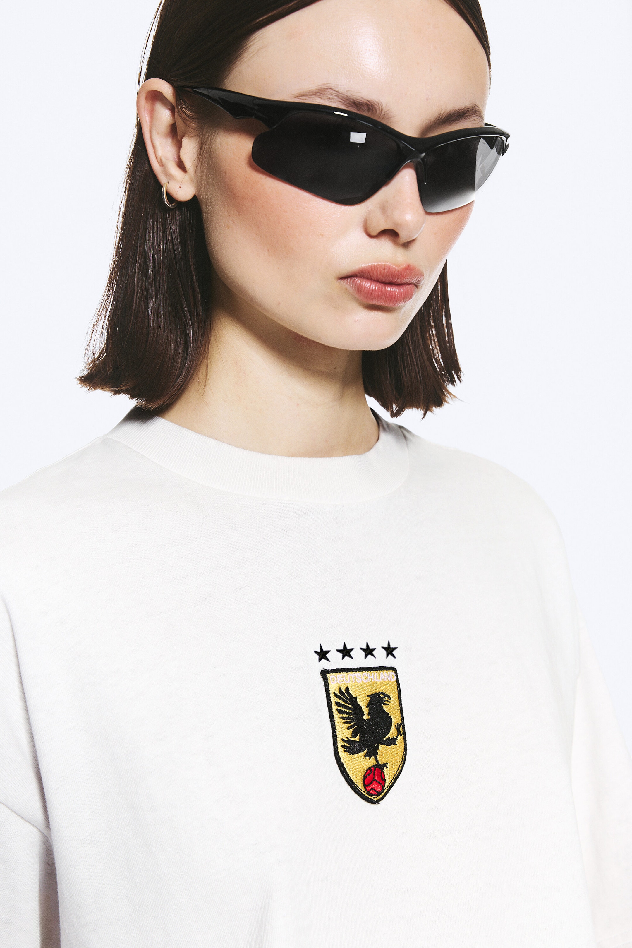 Off White - TOFFS Great Boxy Football T-Shirt - 2