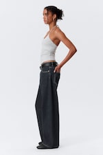 Blue Rinse – Bleu foncé - Missy Low Rise Loose Straight Leg Jeans - 2