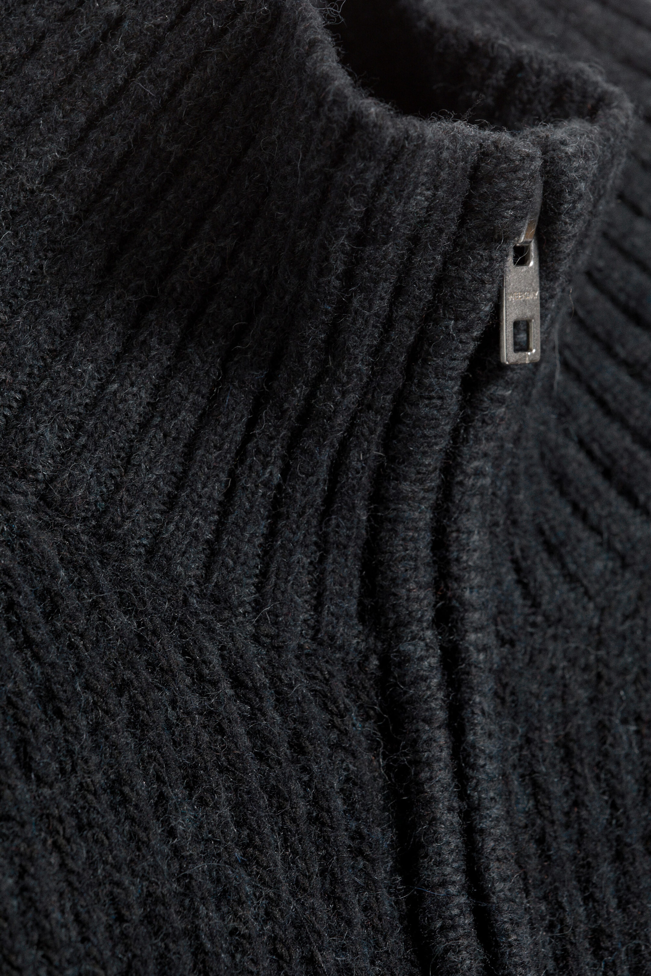 Dark Blue - Relaxed wool-blend cardigan - 5
