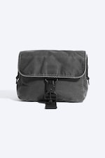Off-Black - Crossbody Messenger Bag - 0
