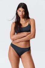 Mörkblå - Skimmer - Bikinitrosa Ava Cheeky - 0