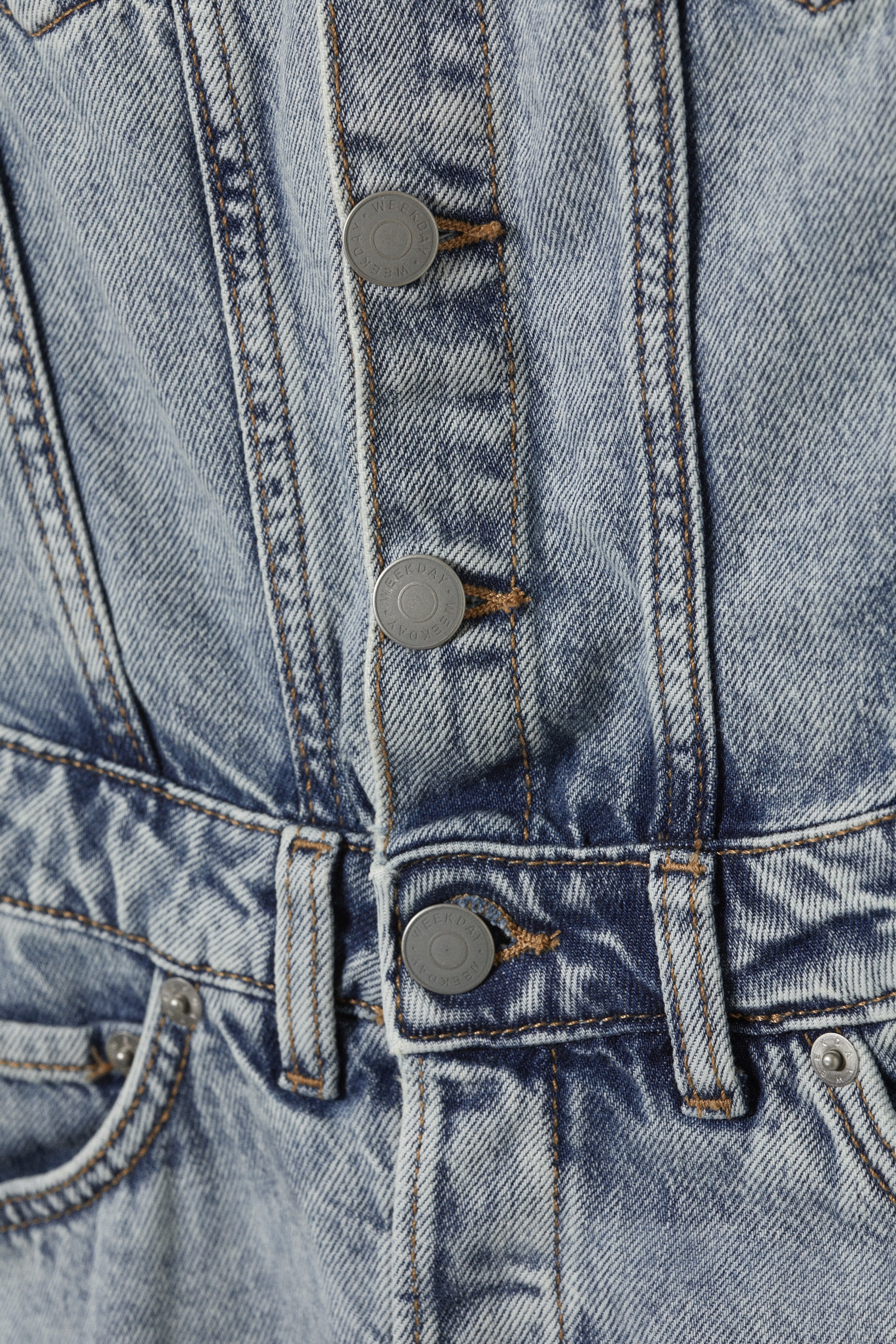 Bleu lune - Robe longue en jean léger Scottsdale - 1