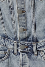 Bleu lune - Robe longue en jean léger Scottsdale - 1