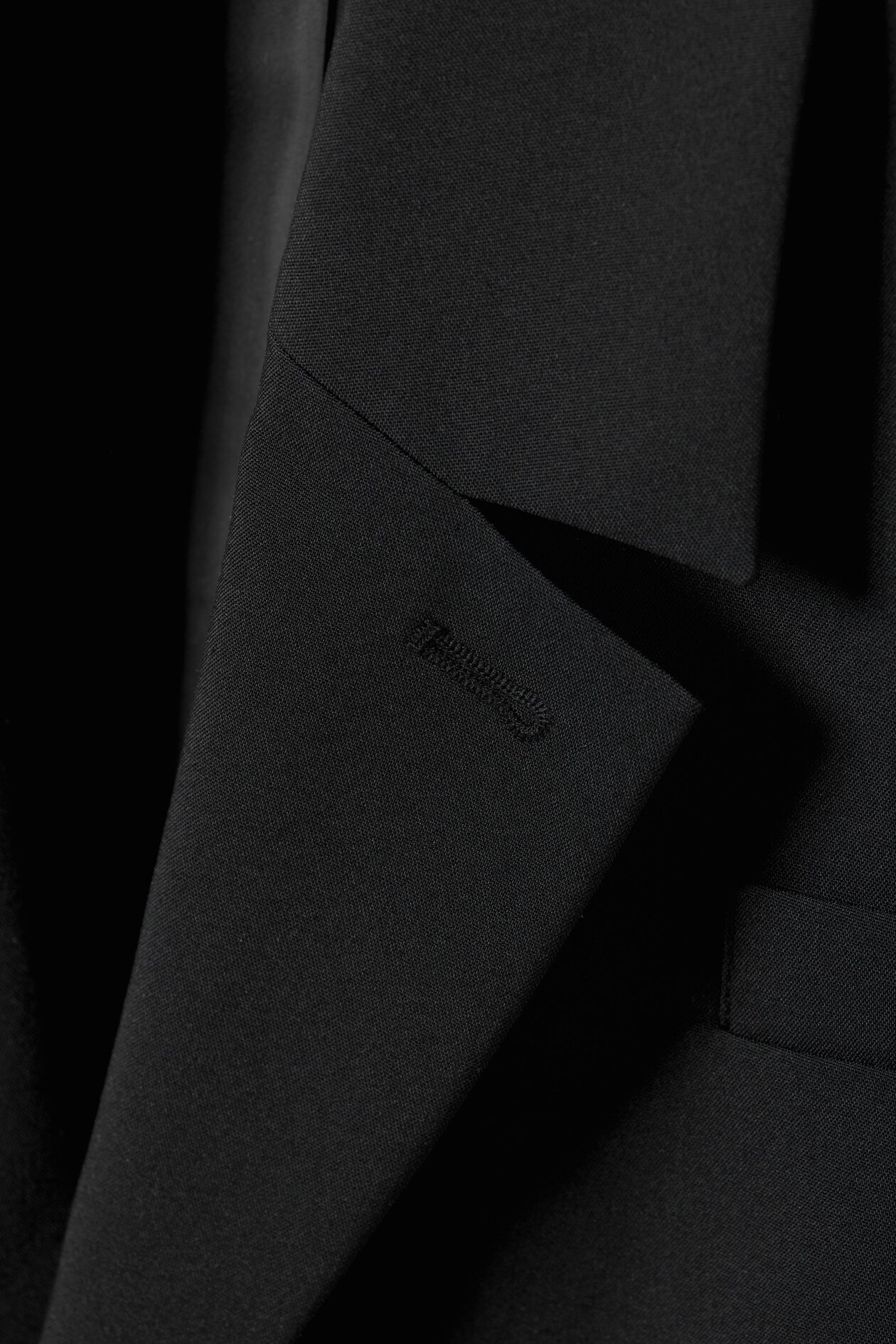 Single Breasted Oversized Blazer - Grey main image 0