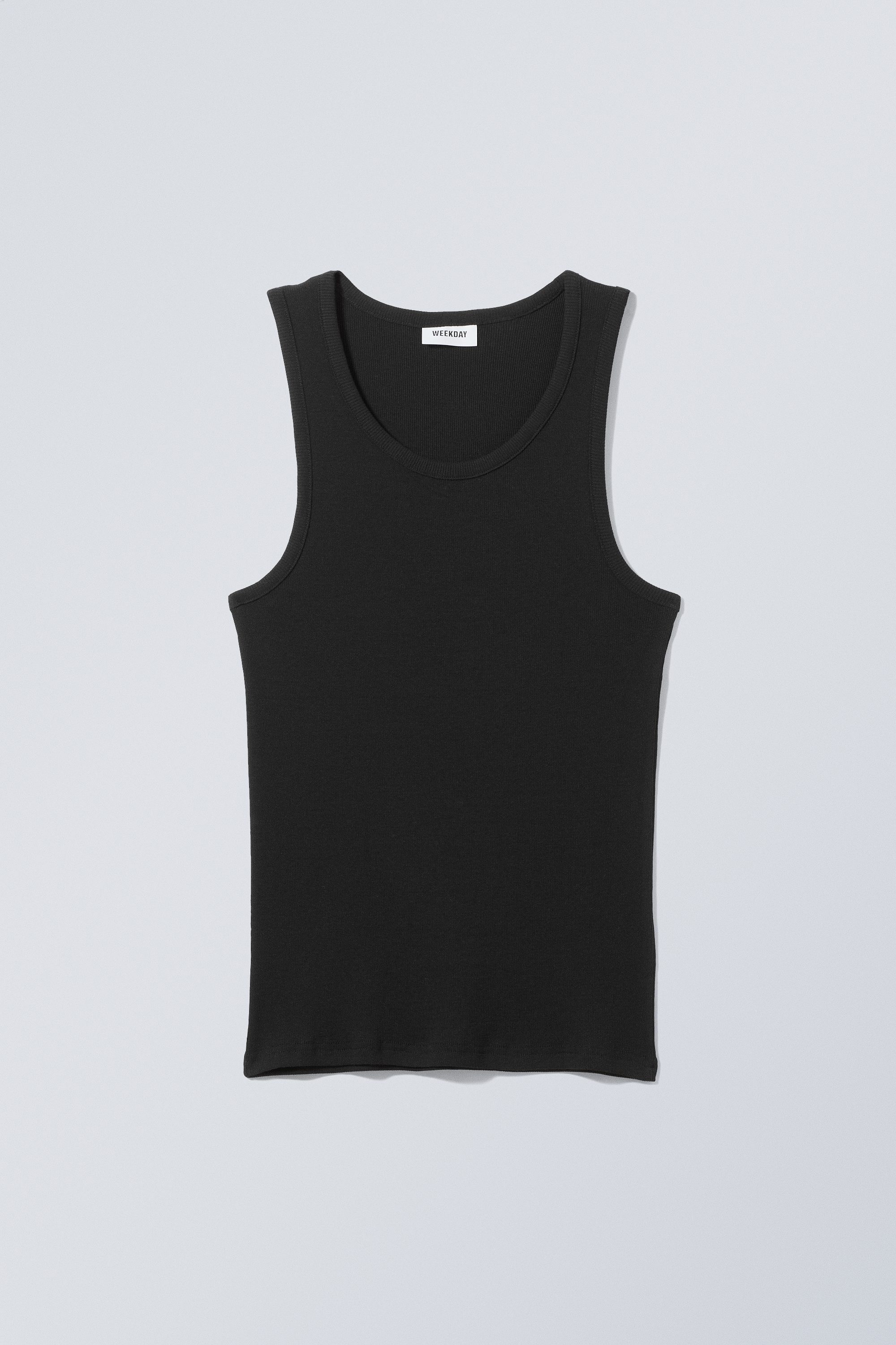 Schwarz - Trägertop Standard - 1