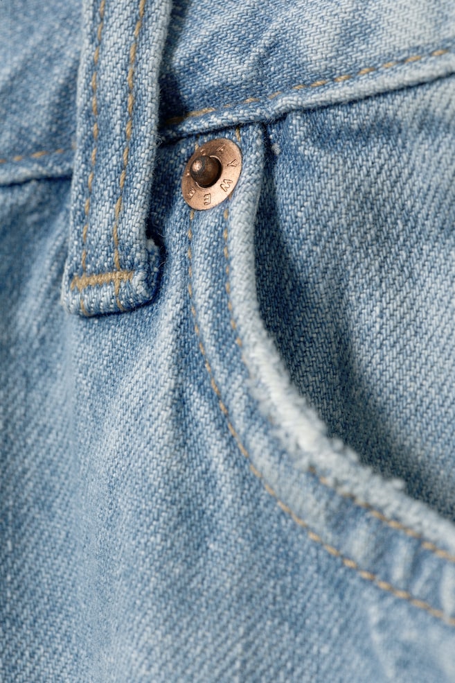 Galaxy Mid Rise Loose Straight Unisex Jeans - Kimberley Blue - Light Blue/Blue Rinse - Dark Blue/Second Blue - Blue/Tuned Black - Black/90s Blue - Medium Blue - 4