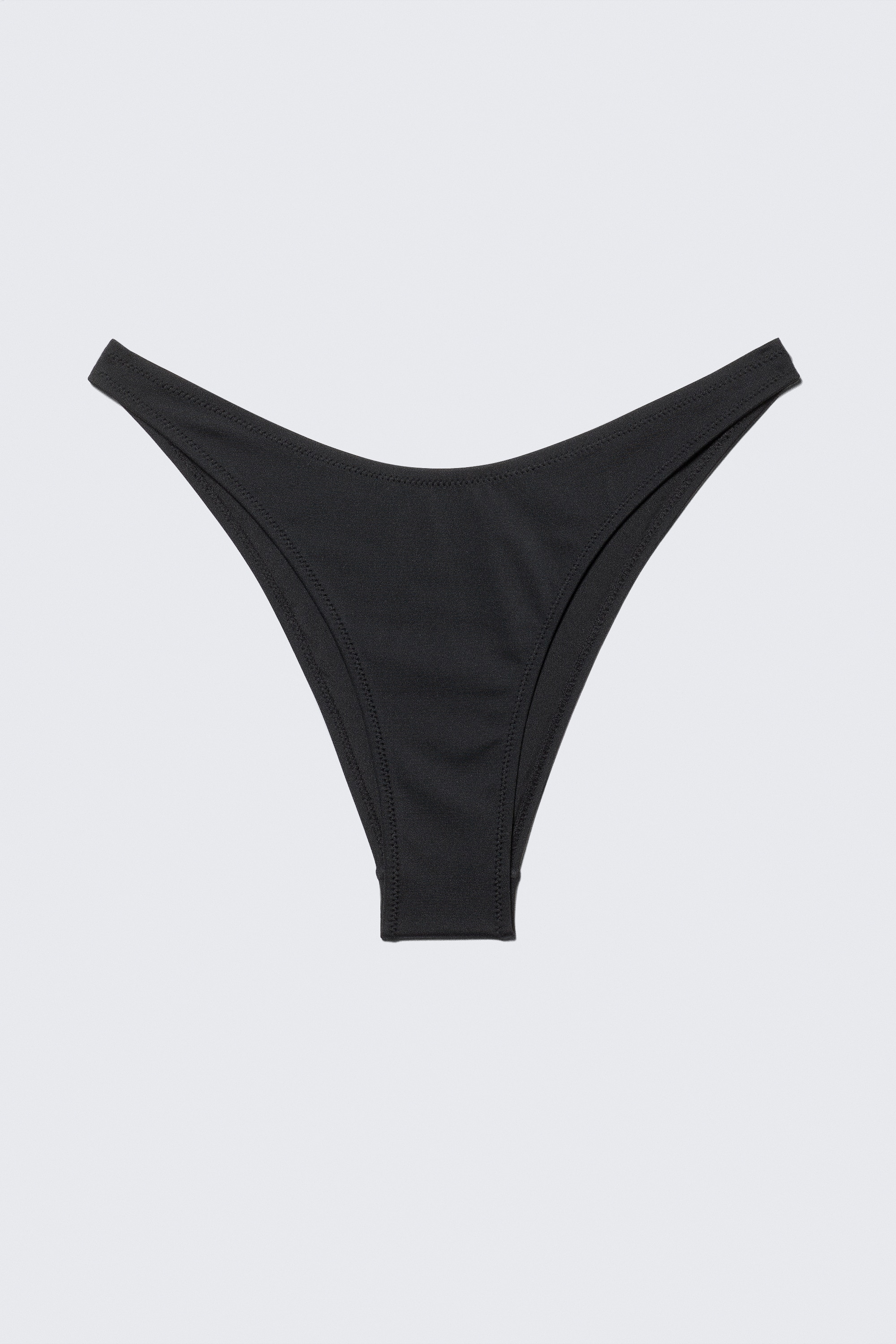 Brazilian Mini Bikini Bottom - Black/Dark Grey/Dark Blue