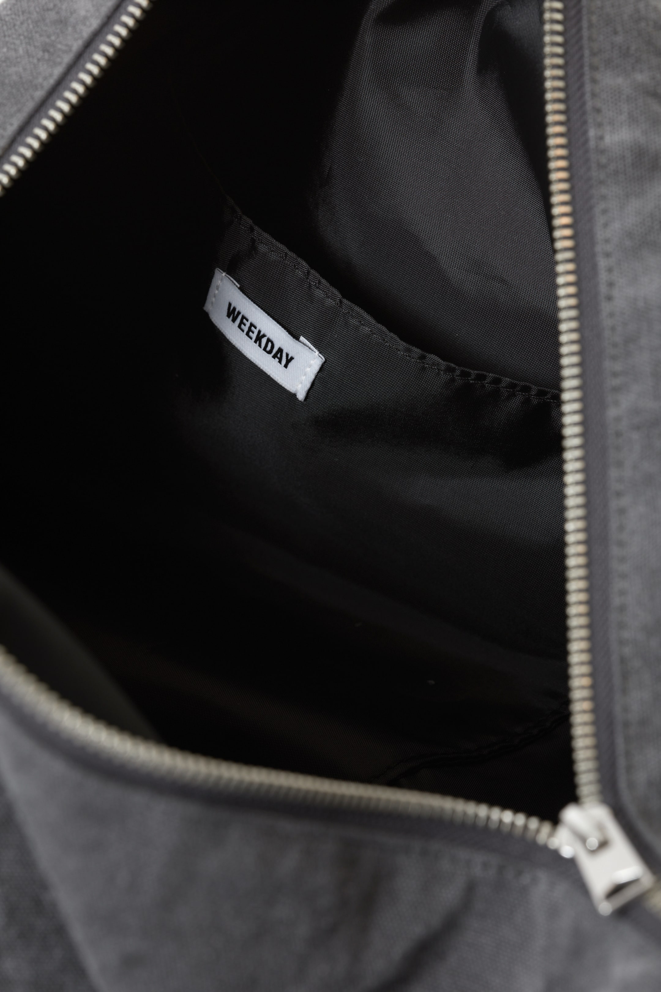 Agrandir l'image: Sac à bandoulière en coton délavé - Gris foncé délavé - FEMME | H&M FR 3