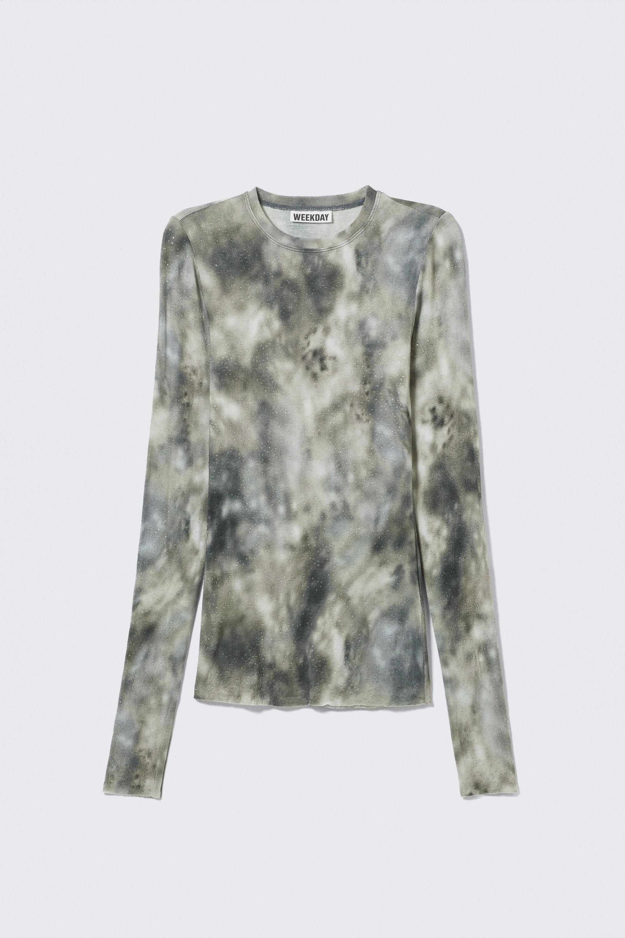 Imprimé et strass - Haut ajusté imprimé à strass - 4