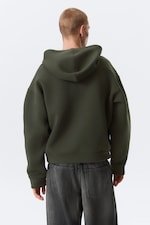Dark Green - Simon Scuba Hoodie - 3
