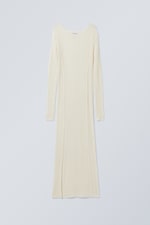 Blanc cendré - Robe Luna - 0