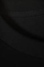 Black - Mizzion - Great Boxy Printed Graphic Tee - 5