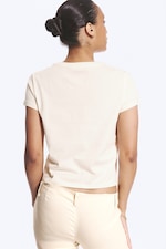 Ljusbeige - Cherry - ROSABEL PRINTAD BABY TEE - 2