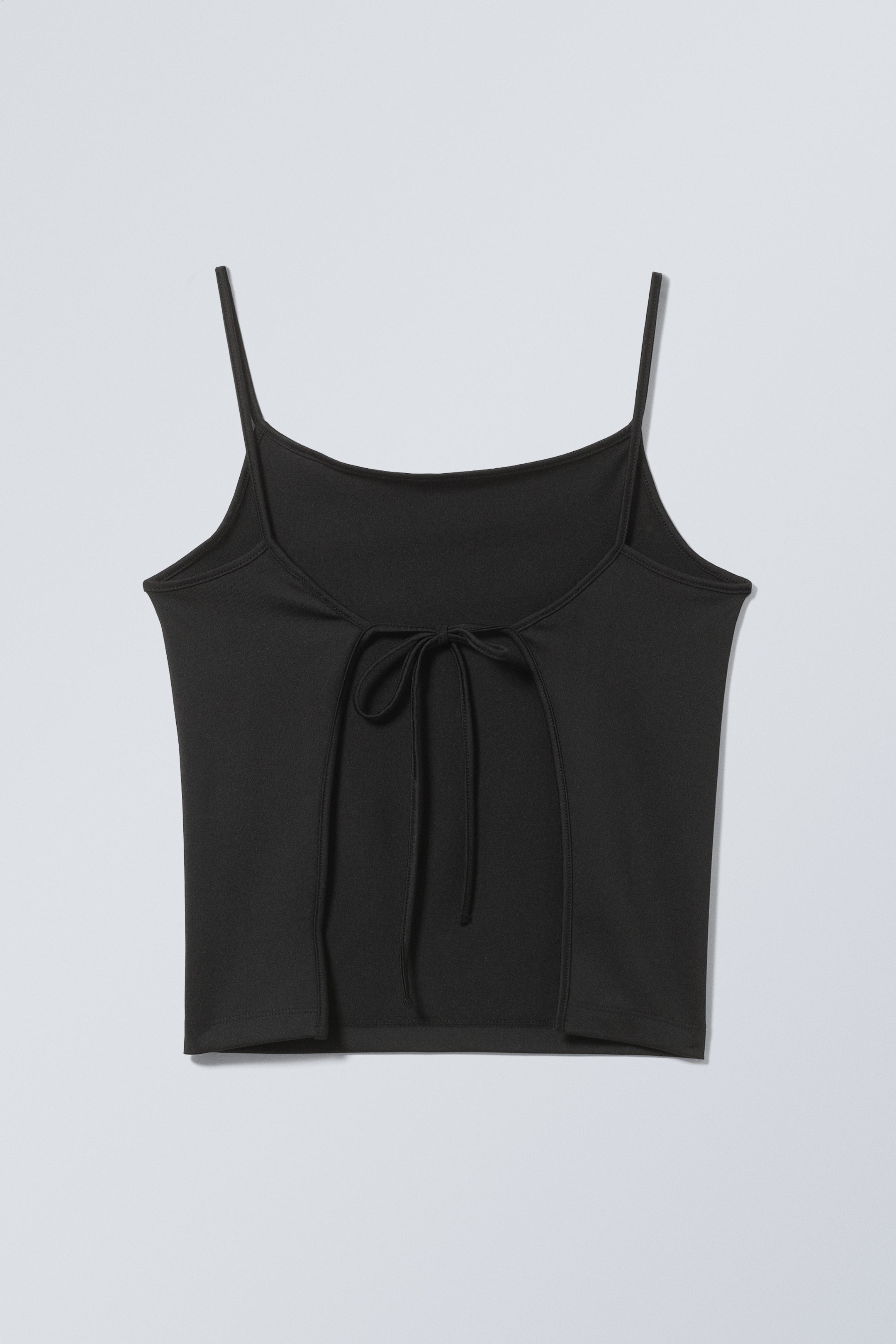 Black - Dua Open Back Top - 1
