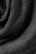 Dunkelgrau - Neckholder-Minikleid mit Wasserfallausschnitt - 5