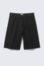 Black - Astro Loose Baggy Linen-Blend Shorts - 9