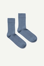 Steel blue - Selma Socks - 0