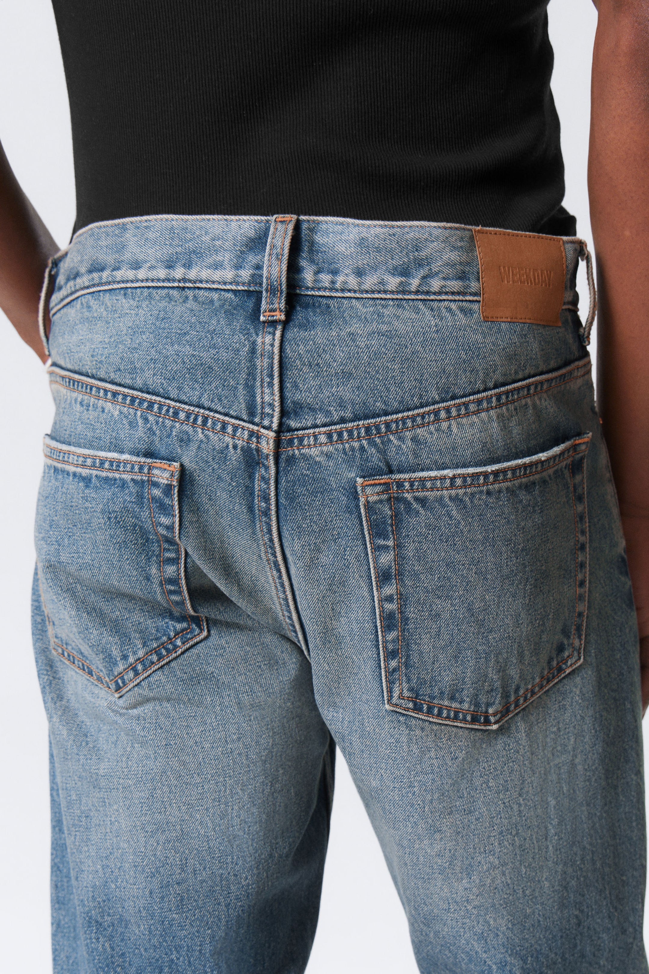 Iron Blue - Space Relaxed Straight Leg Jeans - 3