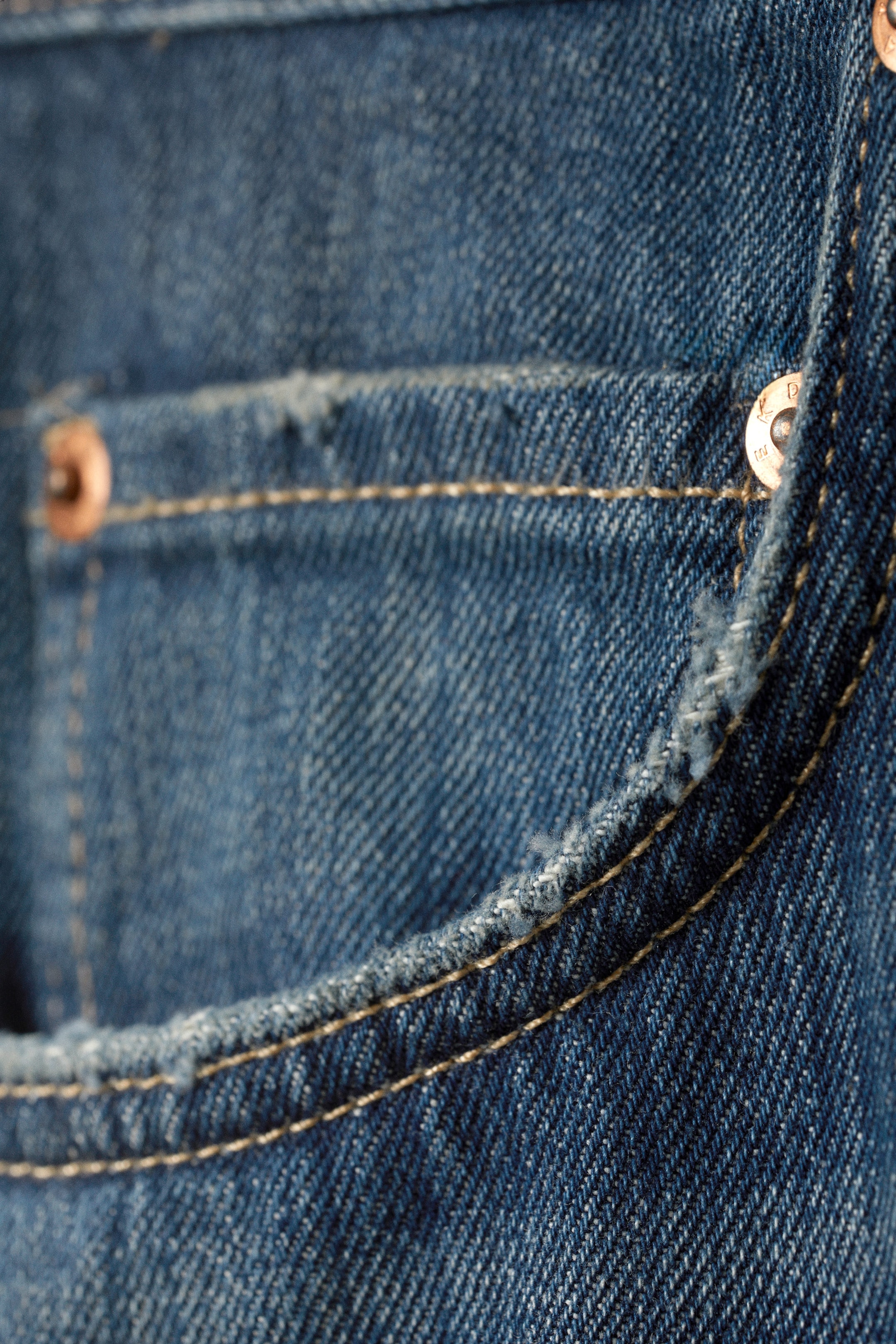 Mine Blue - Medium Blue - Time Loose Bootcut Jeans - 1