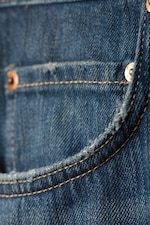 Mine Blue - Medium Blue - Time Loose Bootcut Jeans - 1