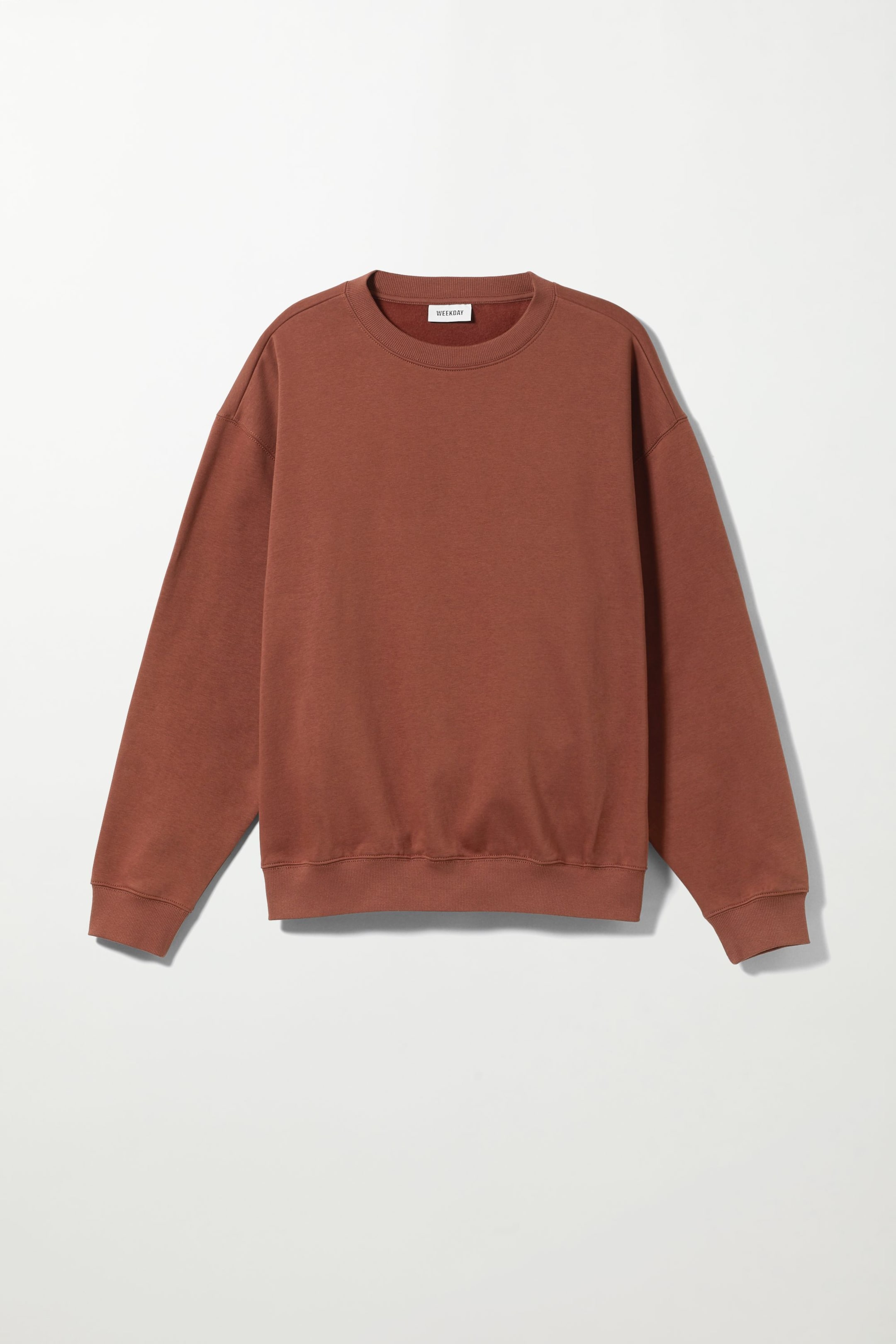 Brown - Oversized-Sweatshirt - 0