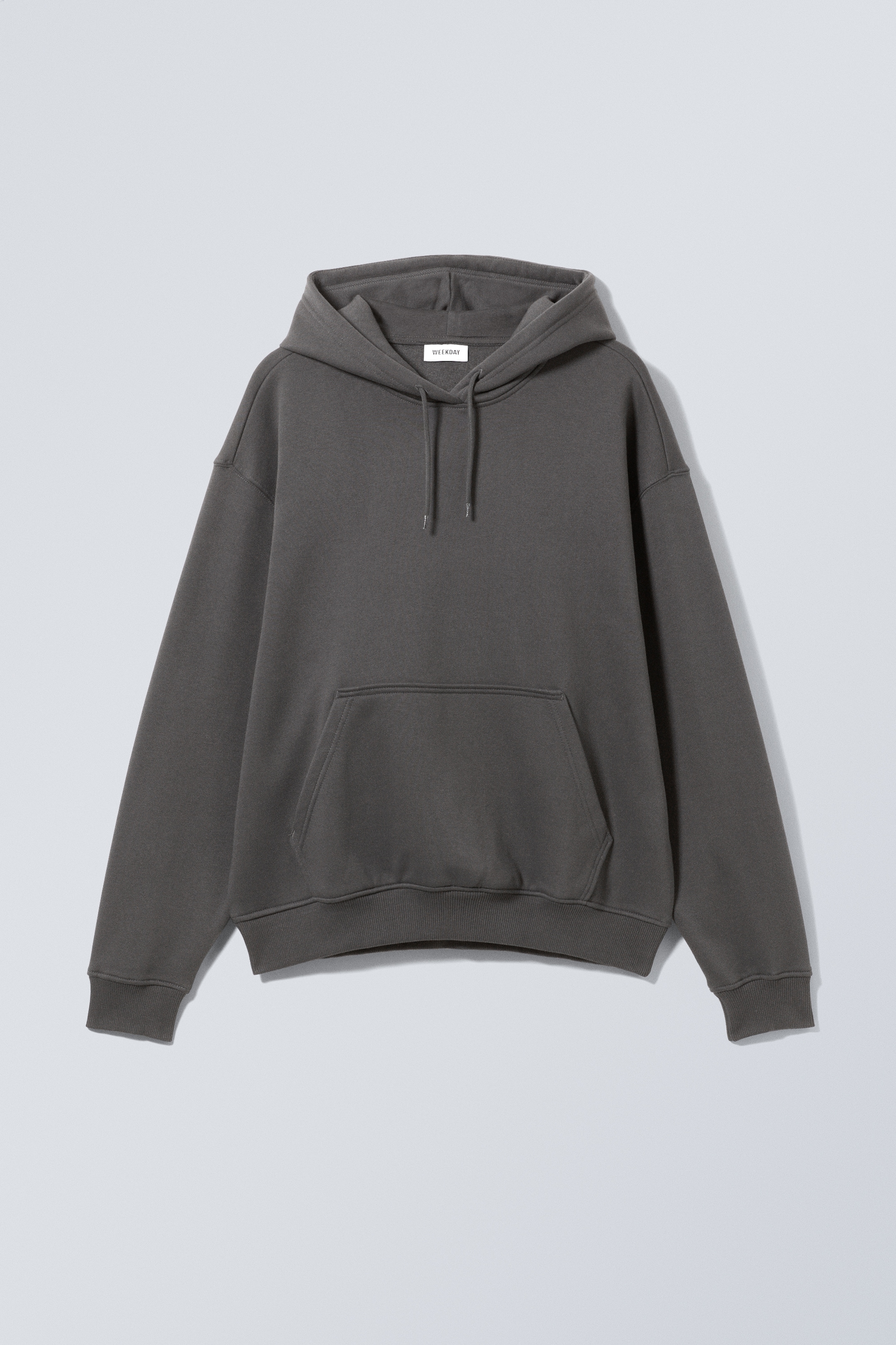 Visa större bild: Relaxed Heavyweight Hoodie - Off-black - HERR | H&M SE 1