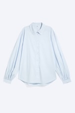 Ljusblå - Balloon Sleeve Shirt - 4
