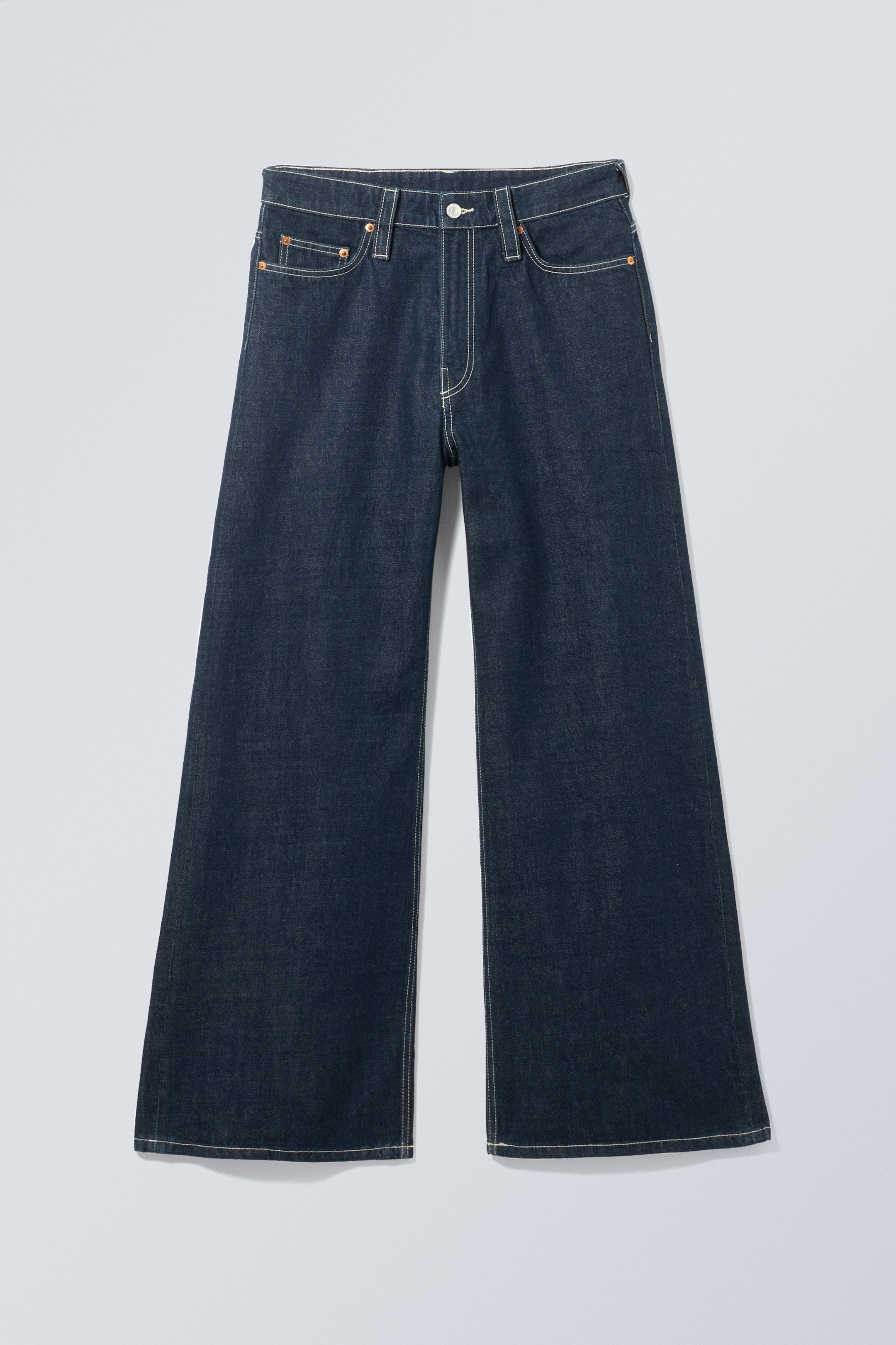 Blue Rinse - Duchess Low løs, baggy jeans - 0