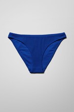 Blau - Struktur-Bikinihose Sunny - 0