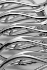 Silver - Metal Hair Claw - 3
