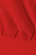 Rood - Top met lage halterhals - 4