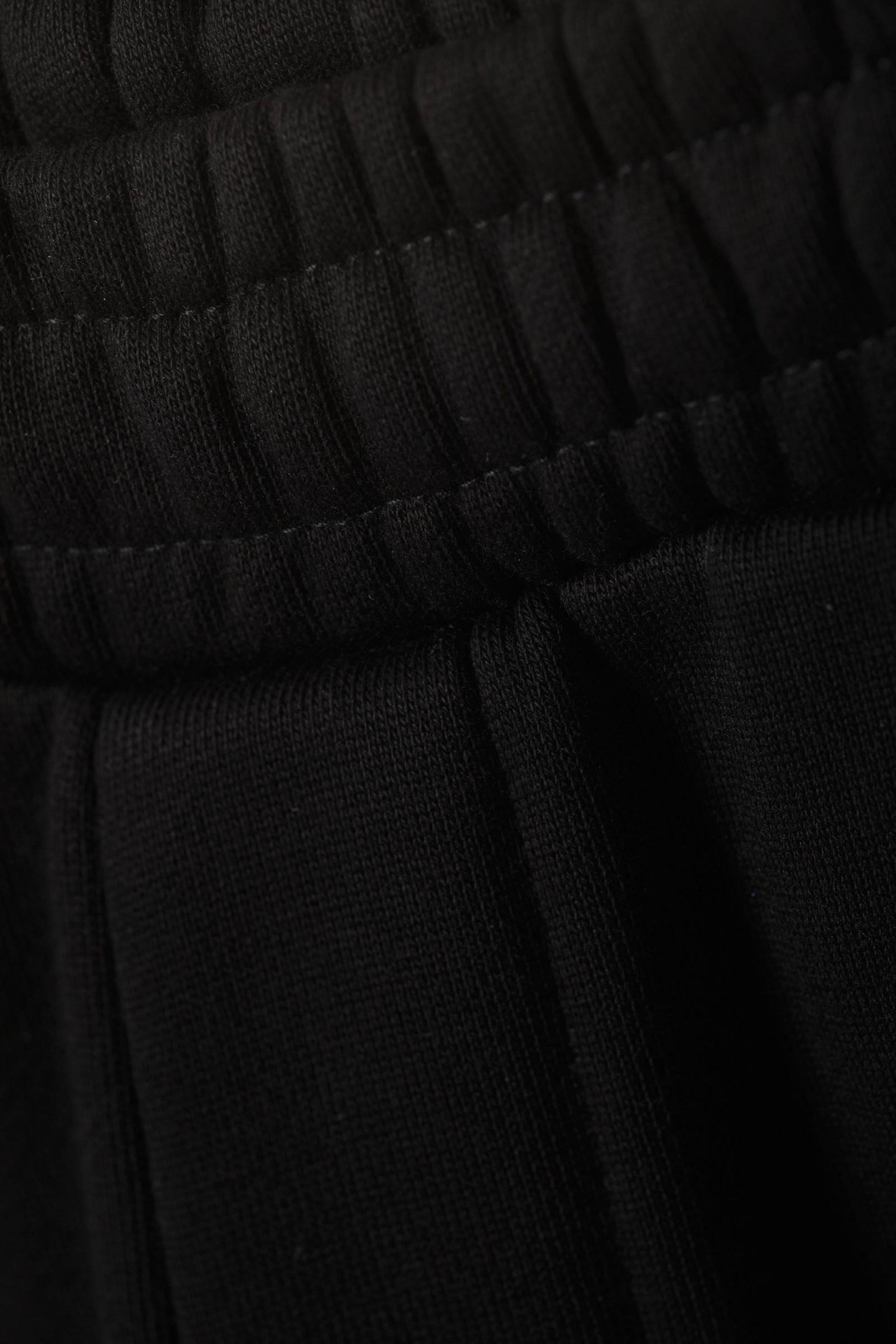 Schwarz - Ausgestellte, locker sitzende Sweatpants - 2