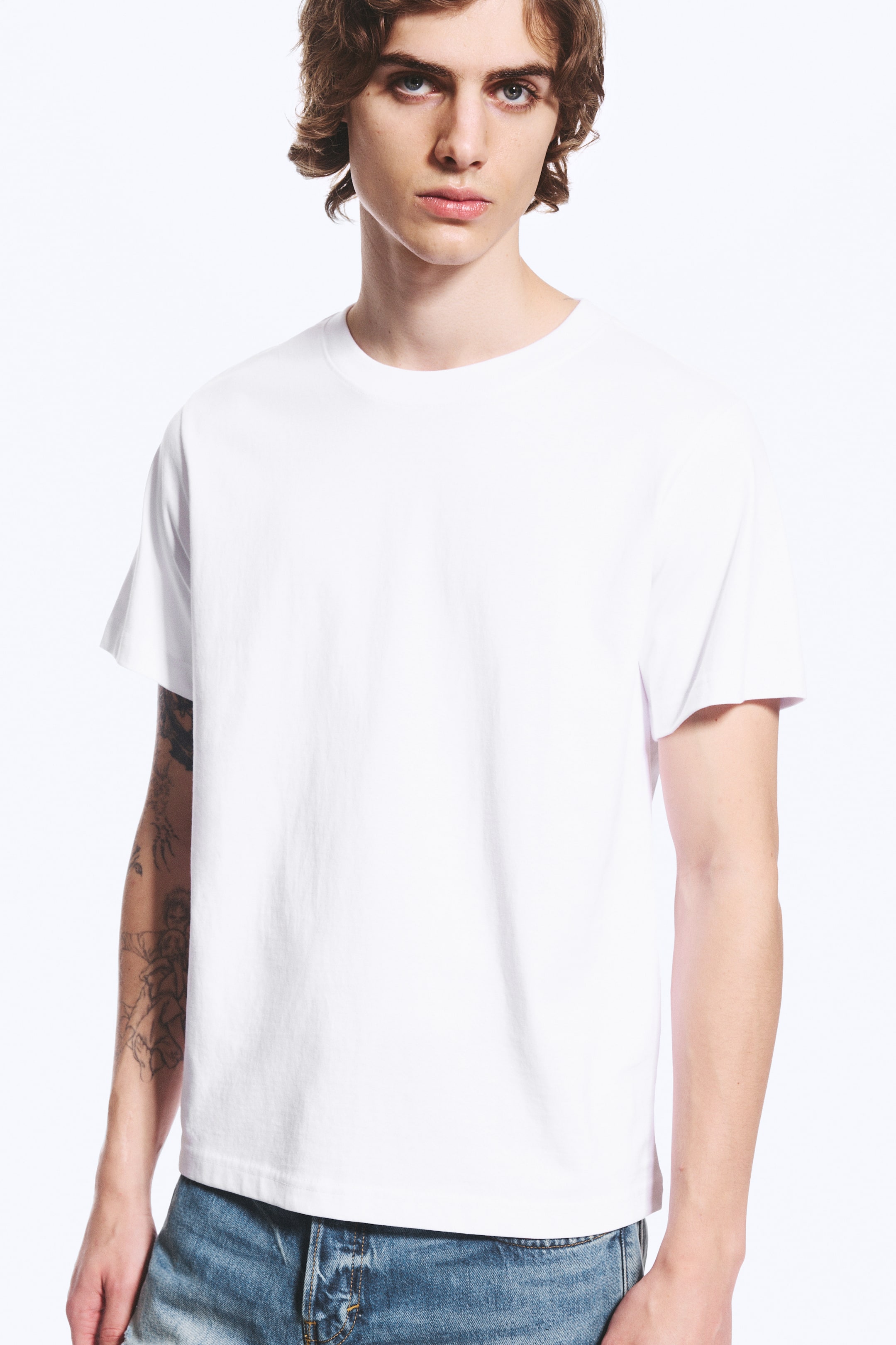 Zobraziť väčší obrázok: KLASICKÉ BOXY TRIČKO - White - MUŽI | H&M SK 1