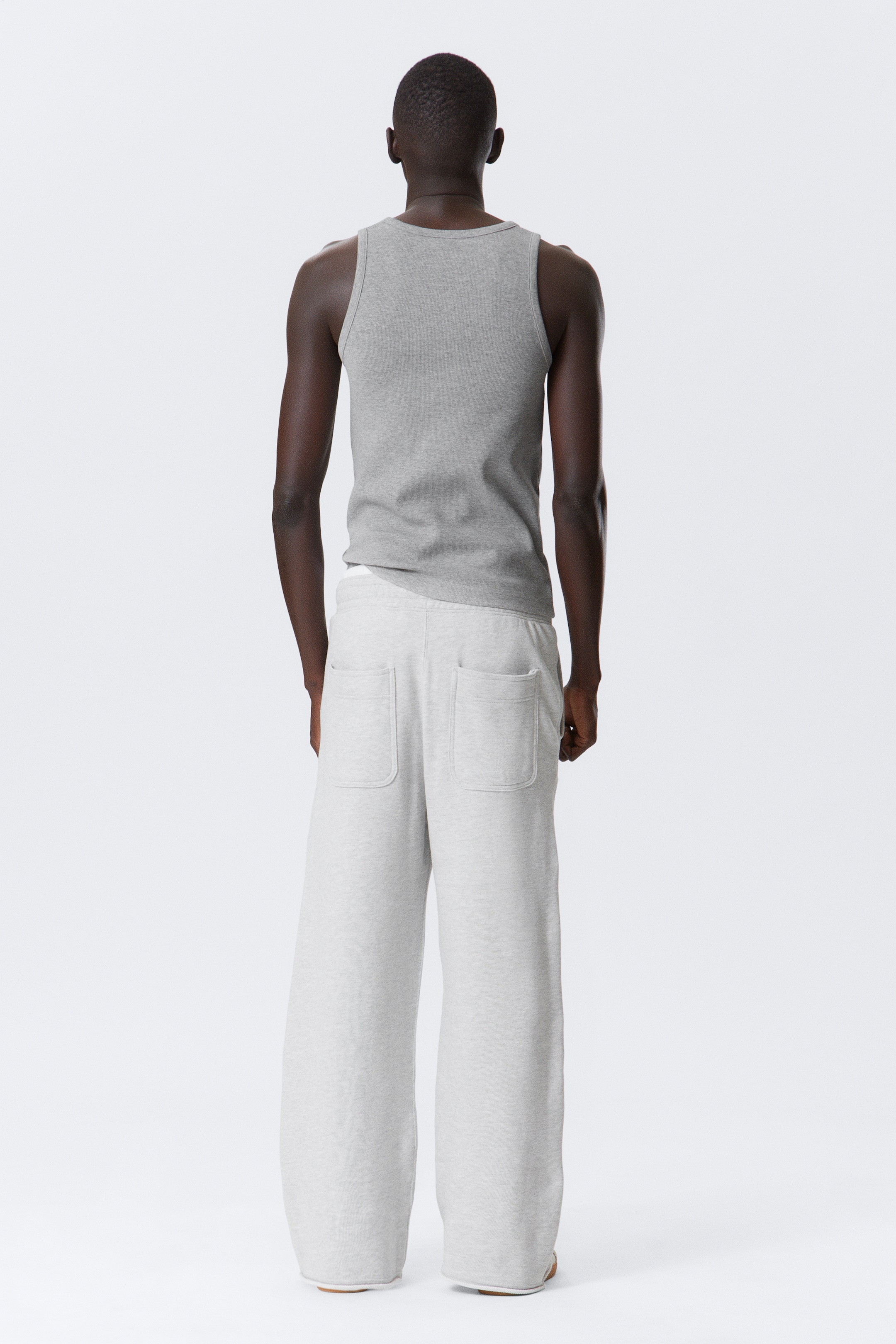 Agrandir l'image: Pantalon de jogging en molleton ample Astro - Gris poudré clair - HOMME | H&M FR 6