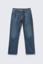 Morning Blue - Mörkblå - Space Relaxed Straight Leg Jeans - 5